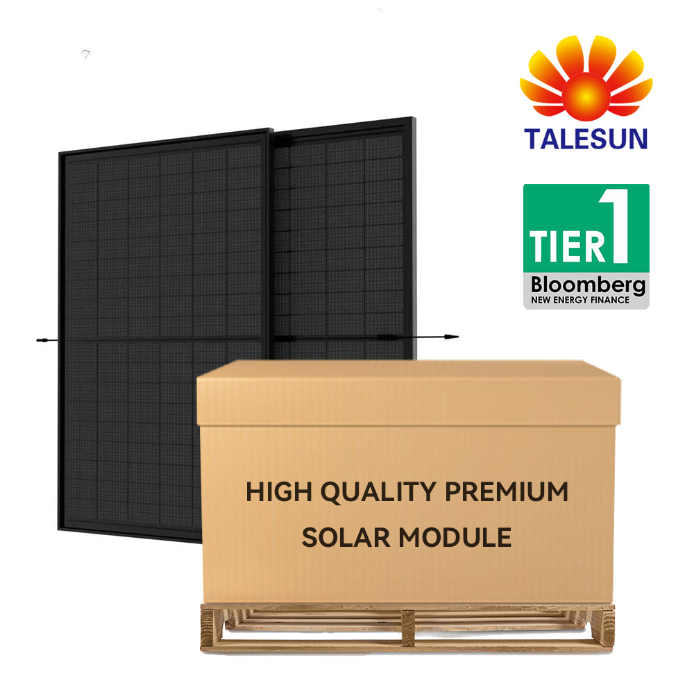 Full Pallet ( 36 Pcs ) 14.4kw Total - Talesun 400w Bifacial Module Wit 