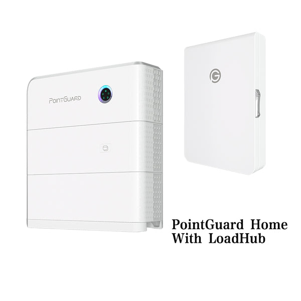 PointGuard Home PGHome-11.4-10.76 Energy Storage System (With LoadHub) | 11.4kW 10.76kWh | Split-Phase Hybrid | Certificated UL9540