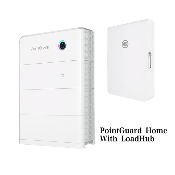 PointGuard Home PGHome-11.4-18.82 Energy Storage System (With LoadHub) | 11.4kW 18.82kWh | Split-Phase Hybrid | Certificated UL9540