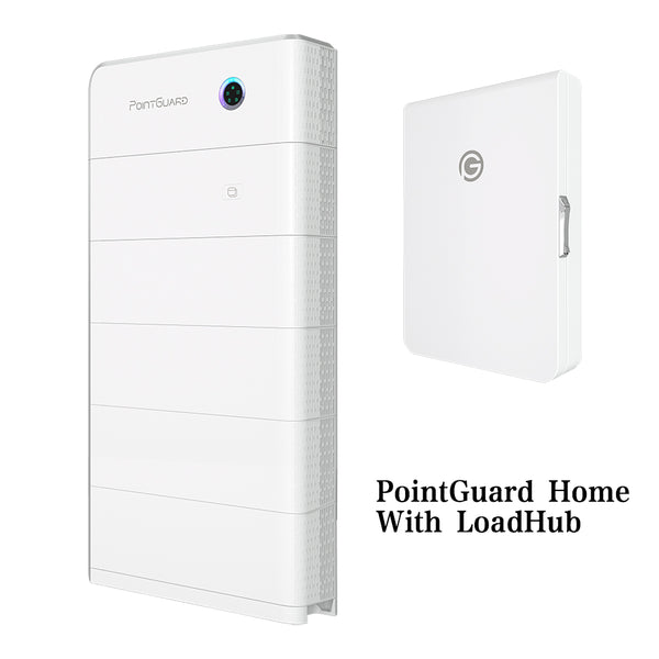 PointGuard Home PGHome-11.4-34.94 Energy Storage System (With LoadHub) | 11.4kW 34.94kWh | Split-Phase Hybrid | Certificated UL9540