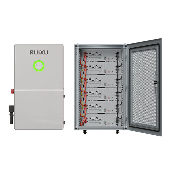 RUiXU 30kWh Battery Kits + RX-12K Inverter Bundles