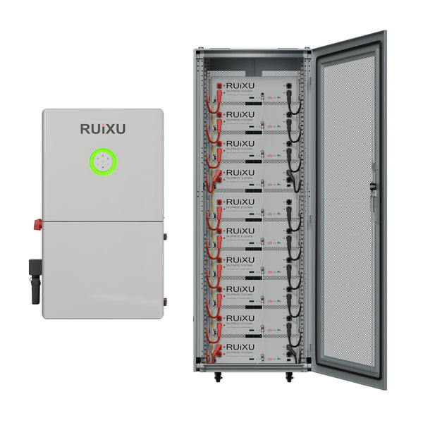 RUiXU 50kWh Battery Kits + RX-12K Inverter Bundles