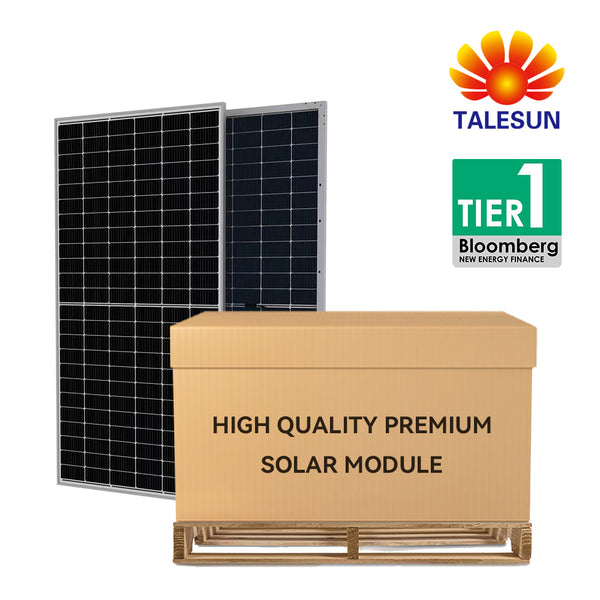 TALESUN 16.2kW Pallet | BIPRO TD6I72M 450W Bifacial Dual Glass Half Cell Mono Perc Solar Panel | Tier 1 Brand | Full Pallet: 36 / Pallet ( 16.2kW )
